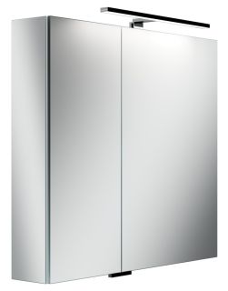 Зеркальный шкаф с подсветкой Sancos Hilton Z800 80см белый